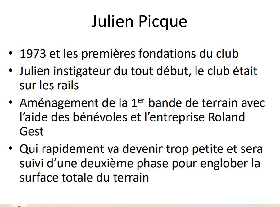 Présentation 50 ANS AS MARCK