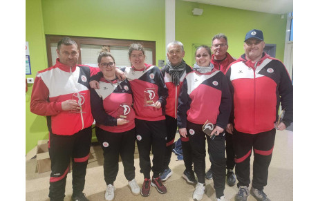 Championnat du Pas de Calais X3 Masculins  et X3 Féminines, dimanche 7 avril à Lillers